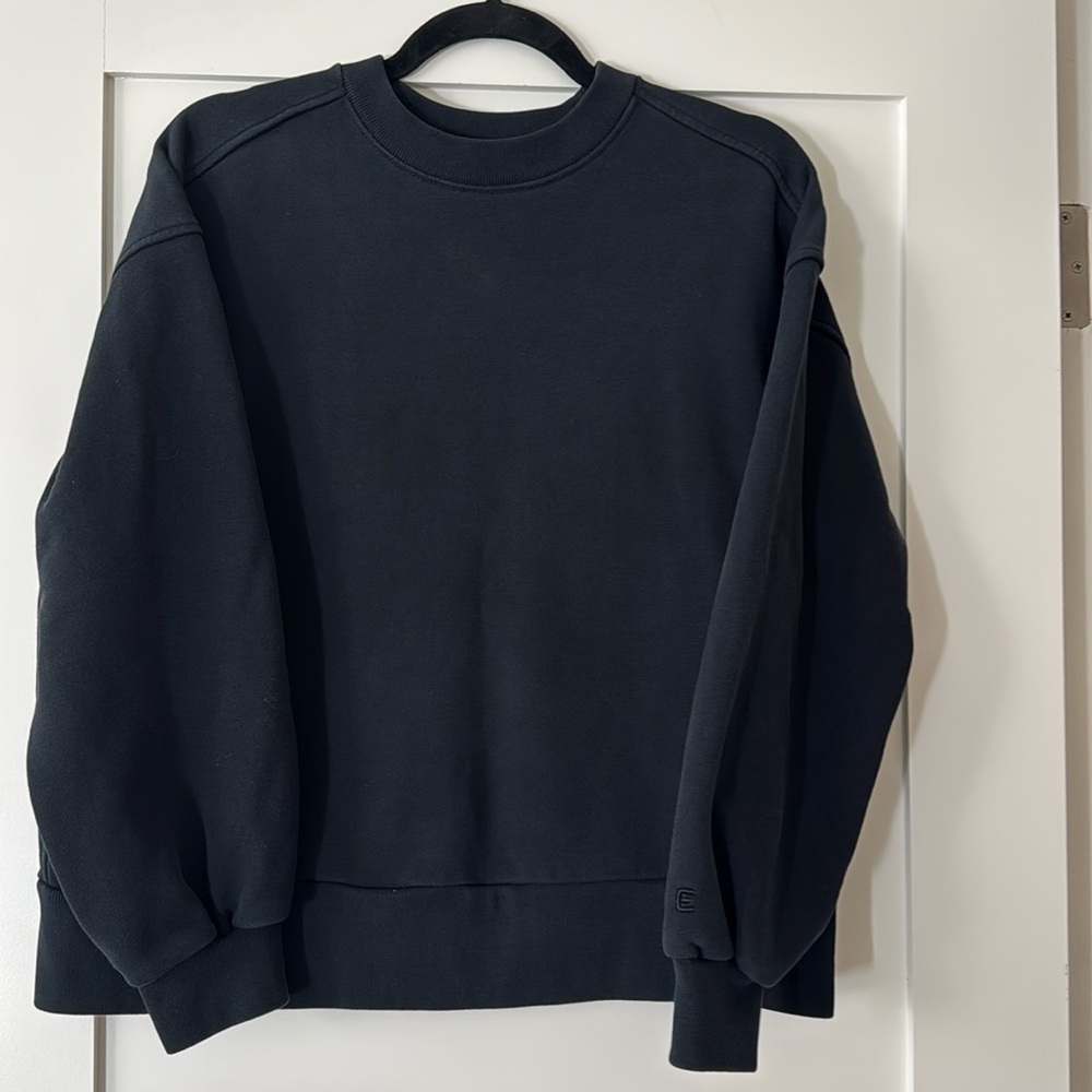 COPY - Everlane Boxy Crew Neck Sweatshirt